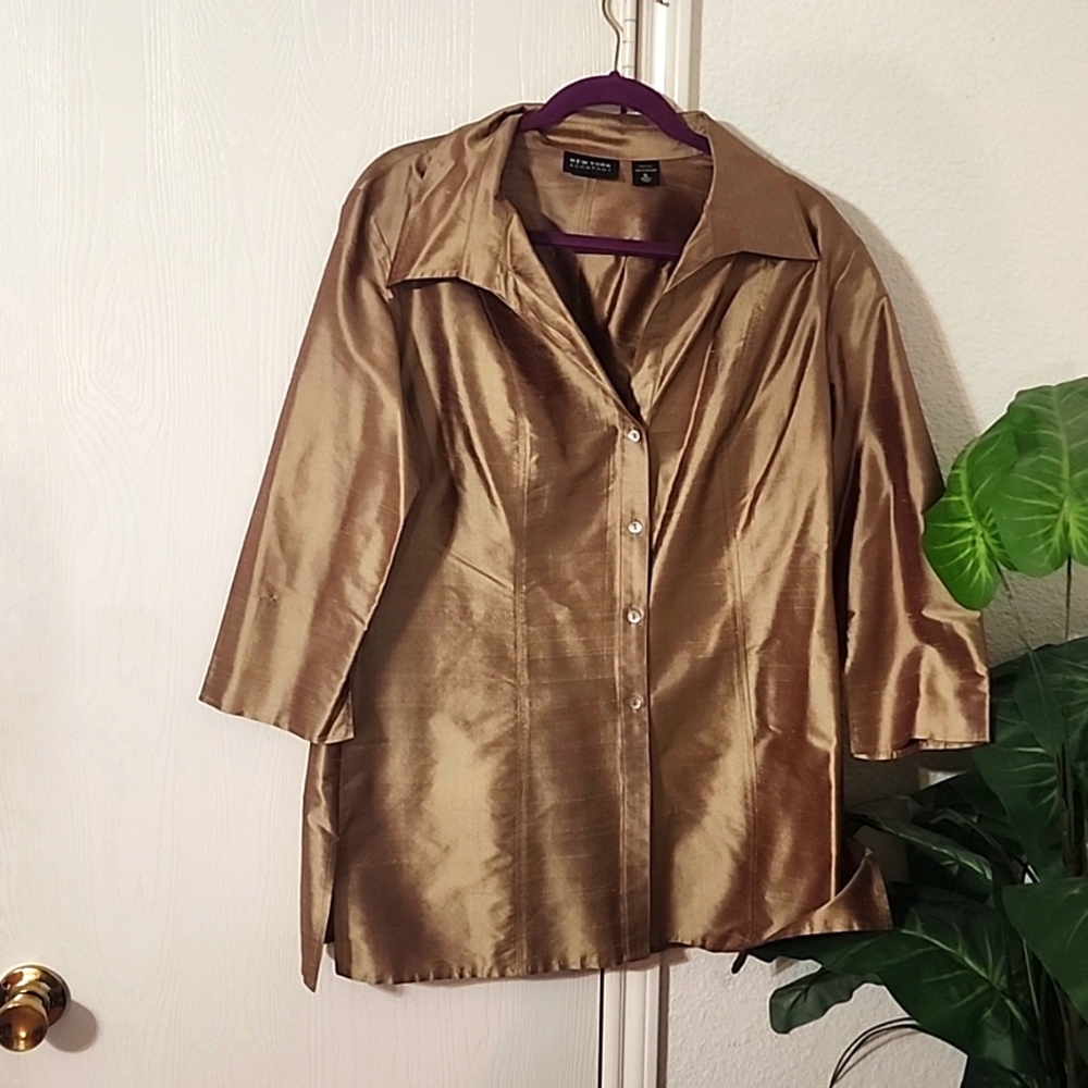 Jones NY Silk Jacket
